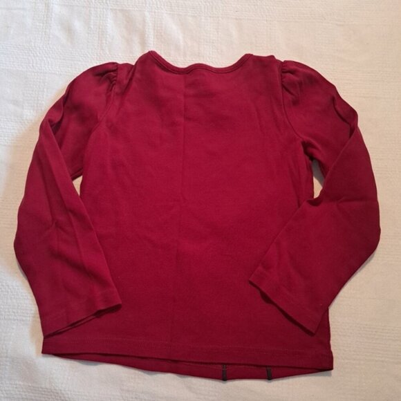 Gymboree girls size 7-8 red velour jacket & skirt long sleeve shirt, VGUC - Picture 12 of 12